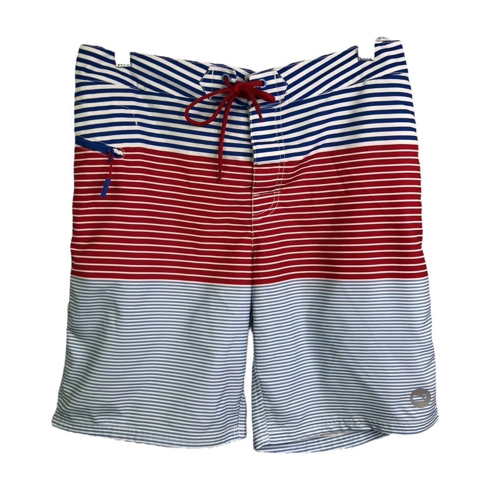 Vineyard Vines Board Shorts Mens Size 30 Whale Harbor Stripe Board Shorts $89.50
